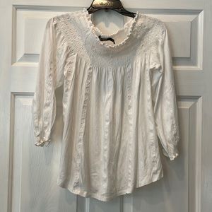 LAUREN Ralph Lauren off-the-shoulder soft blouse
